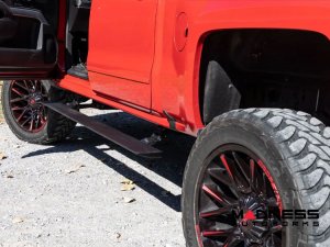 GMC Sierra Side Steps - Power Running Boards - Dual Motor - Crew Cab - 2007-2014